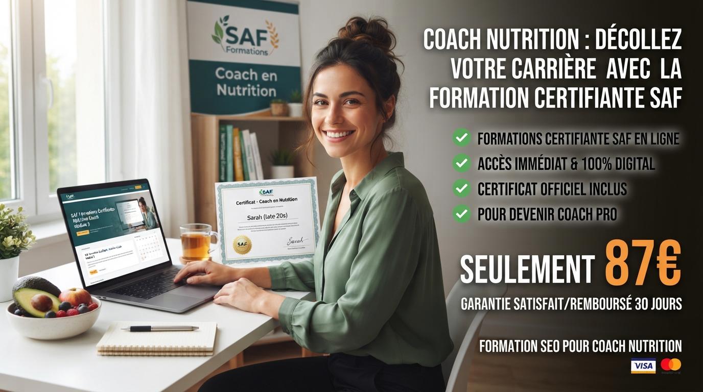 Seo pour coach nutrition